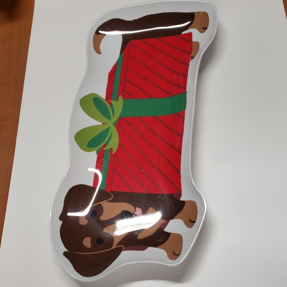 Kohl's Holiday Cheer Tray 14x6